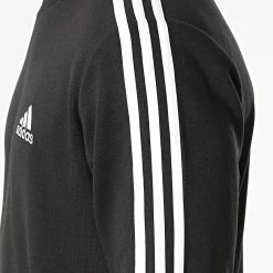 Promo 💯 Sweat Crewneck A Bandes 3 Stripes GK9078 Noir de Adidas Performance ❤️ -Pas Cher adidas Magasin adidas 268513 GK9078 20210603T121001 04