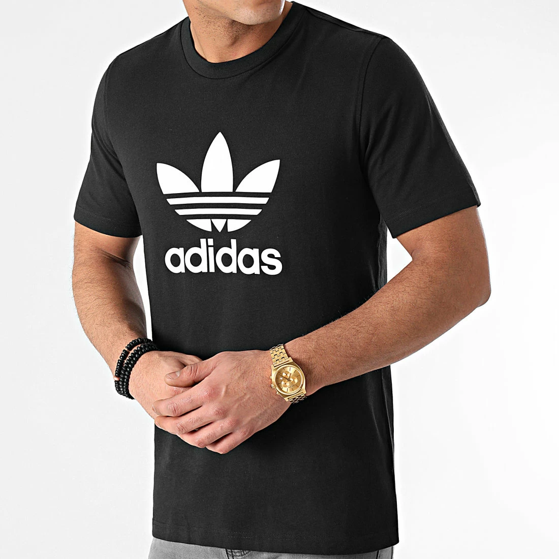 Coupon 🛒 Tee 👕 Shirt Trefoil H06643 Noir de Adidas Originals 💯 5 Coupon 🛒 Tee 👕 Shirt Trefoil H06643 Noir de Adidas Originals 💯 – Image 3