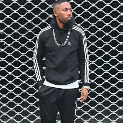 Coupon 🥰 Sweat Capuche A Bandes 3 Stripes H06676 Noir de Adidas Originals ❤️ -Pas Cher adidas Magasin adidas 269628 H06676 TPDT 20211214T140946 06