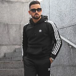 Coupon 🥰 Sweat Capuche A Bandes 3 Stripes H06676 Noir de Adidas Originals ❤️ -Pas Cher adidas Magasin adidas 269628 H06676 TPDT 20220421T081019 06