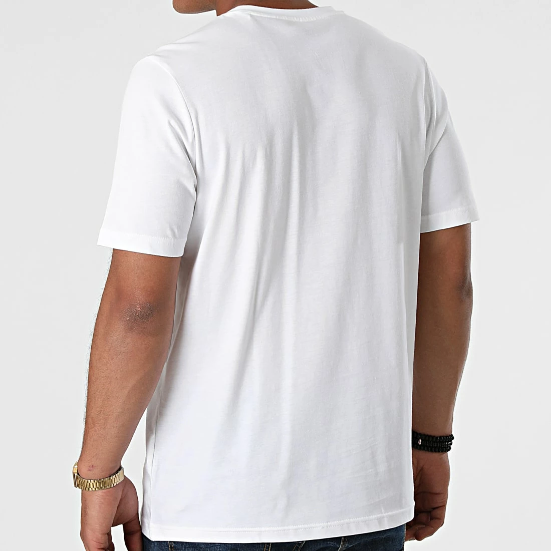 Promo 🧨 Tee 👕 Shirt M SL GK9640 Blanc de Adidas Performance ❤️ 8 Promo 🧨 Tee 👕 Shirt M SL GK9640 Blanc de Adidas Performance ❤️ – Image 6