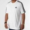 Coupon 👏 Tee 👚 Shirt A Bandes 3 Stripes GL3733 Blanc de Adidas Performance 💯 -Pas Cher adidas Magasin adidas 269777 GL3733 20210609T164501 01