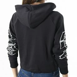 Remise ✨ Sweat Capuche Femme Crop H15775 Noir de Adidas Originals ⌛ -Pas Cher adidas Magasin adidas 269979 H15775 20210621T101945 06