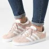 Meilleure affaire 👏 Baskets Femme Gazelle H01512 Pink Tint Cloud White de Adidas Originals ✨