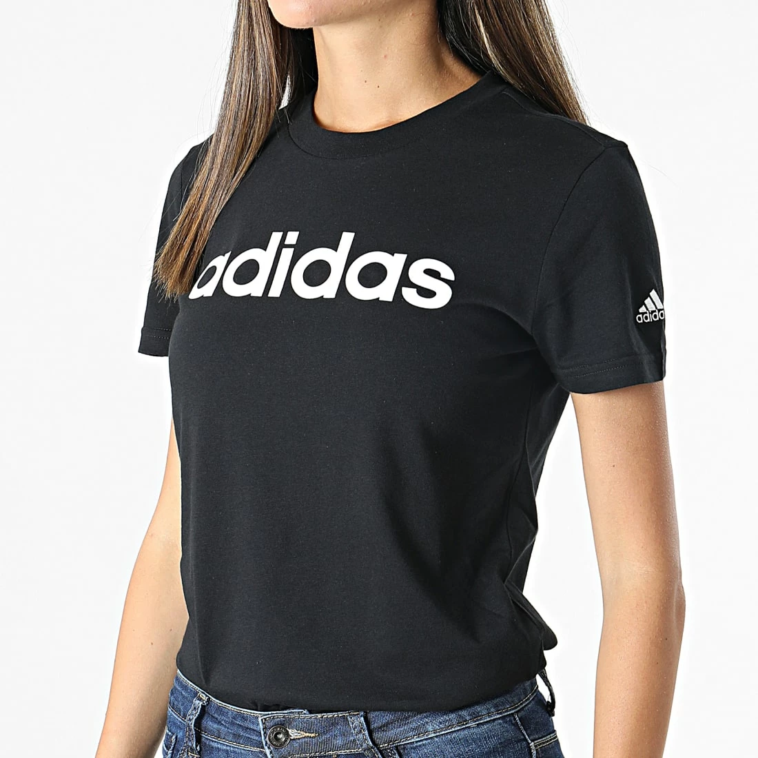 Le moins cher 🎁 Tee 👚 Shirt Femme GL0769 Noir de Adidas Performance ✨ 3 Le moins cher 🎁 Tee 👚 Shirt Femme GL0769 Noir de Adidas Performance ✨