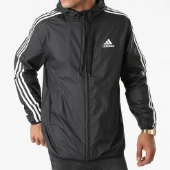 Meilleure vente 👏 Coupe-Vent A Bandes GK9026 Noir de Adidas Performance 😍 12 Meilleure vente 👏 Coupe-Vent A Bandes GK9026 Noir de Adidas Performance 😍 -Pas Cher adidas Magasin adidas 271122 GK9026 20210624T162028 05