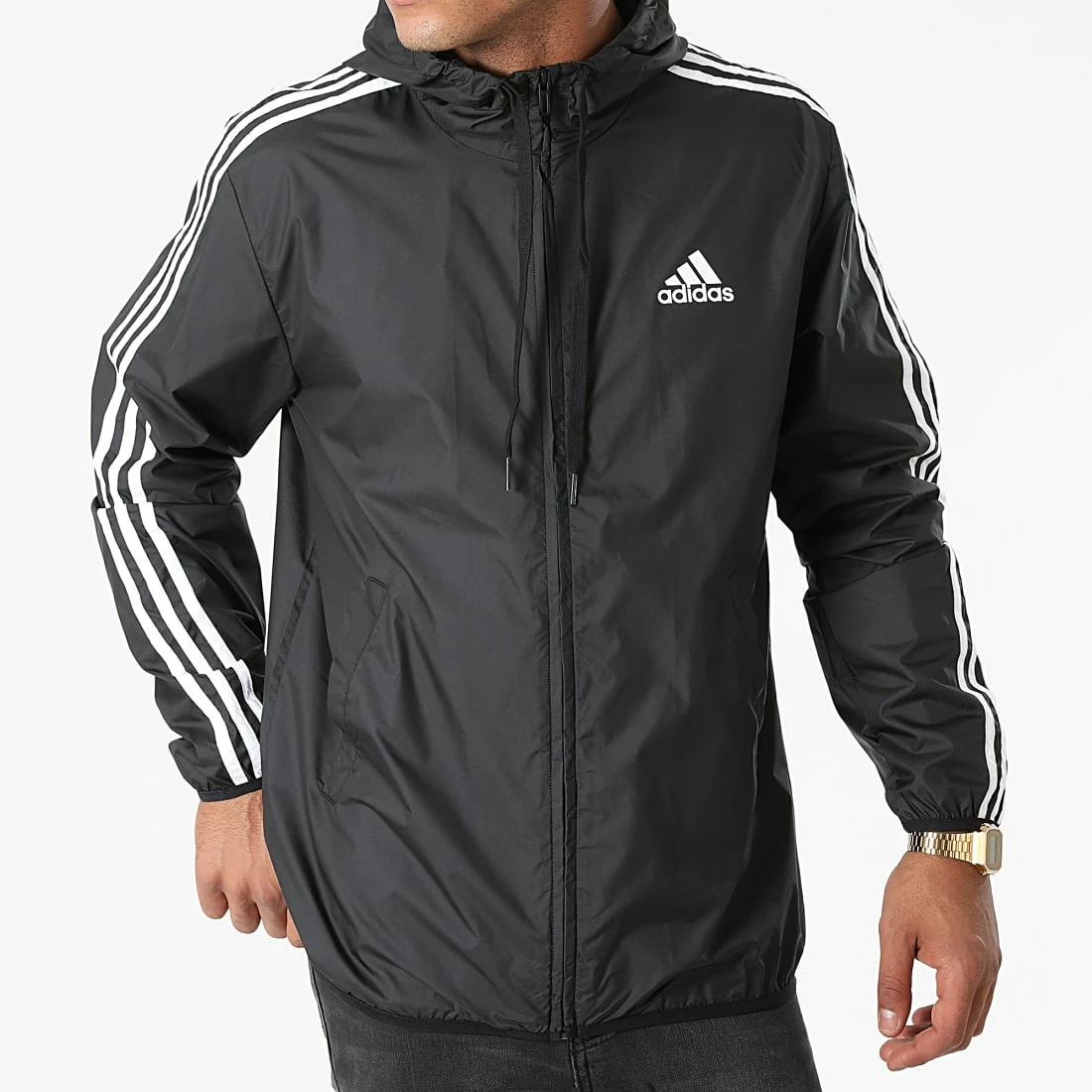 Meilleure vente 👏 Coupe-Vent A Bandes GK9026 Noir de Adidas Performance 😍 7 Meilleure vente 👏 Coupe-Vent A Bandes GK9026 Noir de Adidas Performance 😍 – Image 5