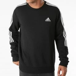 Le moins cher ✔️ Sweat Crewneck A Bandes GK9579 Noir de Adidas Performance 💯 12 Le moins cher ✔️ Sweat Crewneck A Bandes GK9579 Noir de Adidas Performance 💯 -Pas Cher adidas Magasin adidas 271128 GK9579 20210624T161557 05