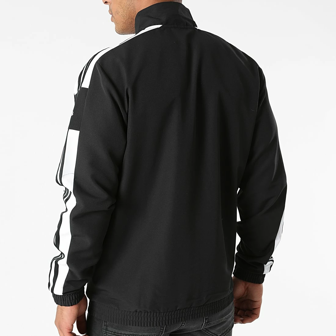 Le moins cher 👍 Veste Zippée A Bandes GK9549 Noir de Adidas Performance 👍 8 Le moins cher 👍 Veste Zippée A Bandes GK9549 Noir de Adidas Performance 👍 – Image 6