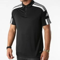 Les meilleures critiques de 👍 Polo Manches Courtes A Bandes Squad 21 GK9556 Noir de Adidas Performance 🧨