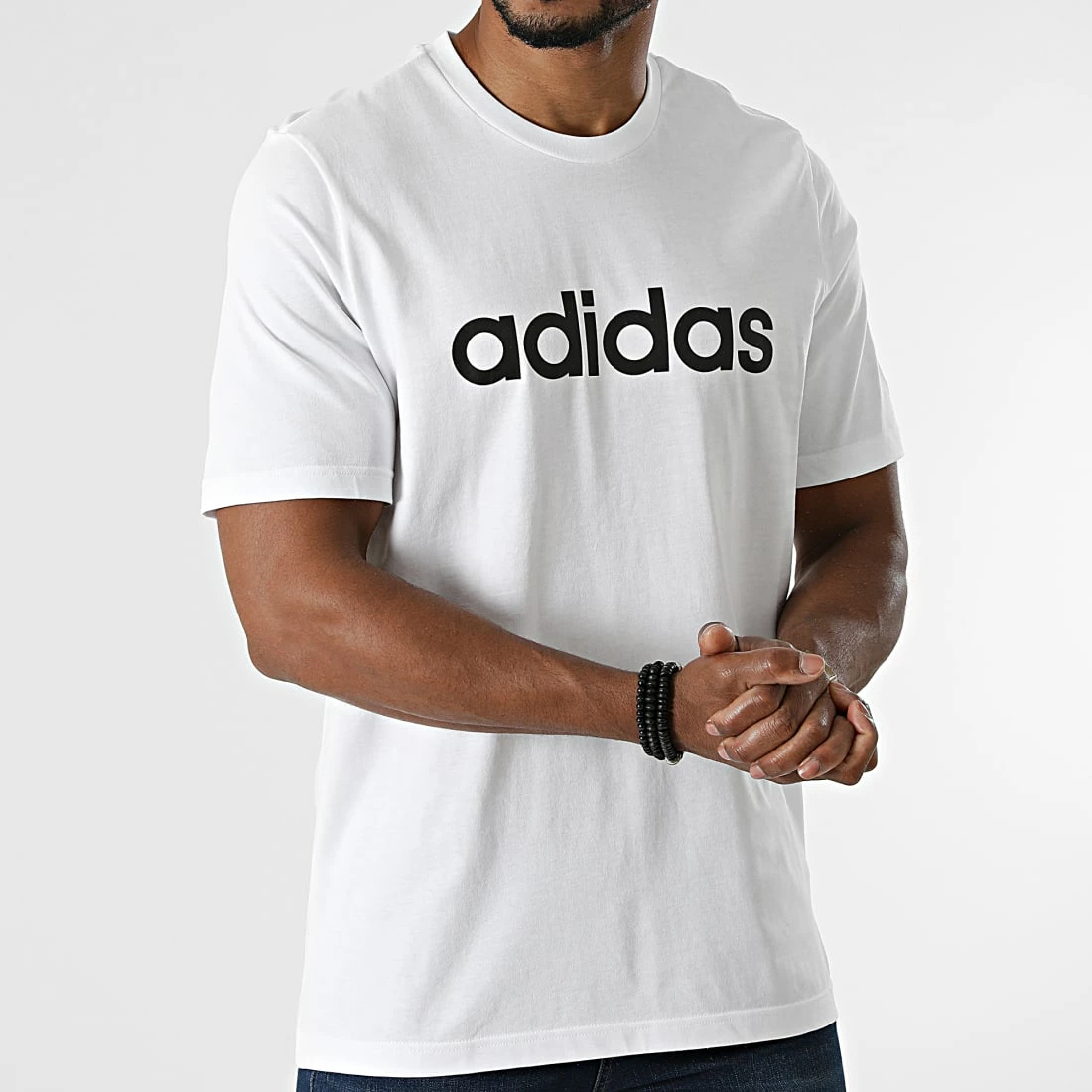 Top 10 ๐ Tee ๐ Shirt Linear Logo GL0058 Blanc de adidas ๐ 5 Top 10 ๐ Tee ๐ Shirt Linear Logo GL0058 Blanc de adidas ๐ โ Image 3