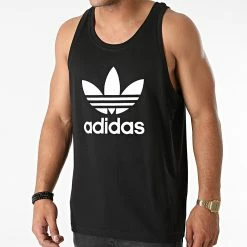 Le moins cher 🤩 Débardeur H06634 Noir de Adidas Originals 😀