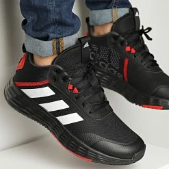 Promo 😀 Baskets Own The Game 2.0 H00471 Core Black Red de Adidas Performance 🧨