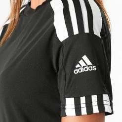 Grosses soldes 🧨 Tee 👕 Shirt Femme A Bandes GN5757 Noir de Adidas Performance 🎉 -Pas Cher adidas Magasin adidas 273054 GN5757 20210727T155423 02