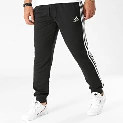 Le moins cher ✨ Pantalon Jogging A Bandes 3 Stripes GK8831 Noir de Adidas Performance 🤩