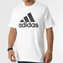 Meilleur prix 😀 Tee 👚 Shirt M BL GK9121 Ecru de Adidas Performance ⌛