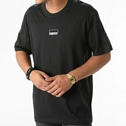 Sortie 🔔 Tee 👚 Shirt A Bandes H11498 Noir de Adidas Originals 👍 10 Sortie 🔔 Tee 👚 Shirt A Bandes H11498 Noir de Adidas Originals 👍 -Pas Cher adidas Magasin adidas 275492 H11498 20210723T143300 03