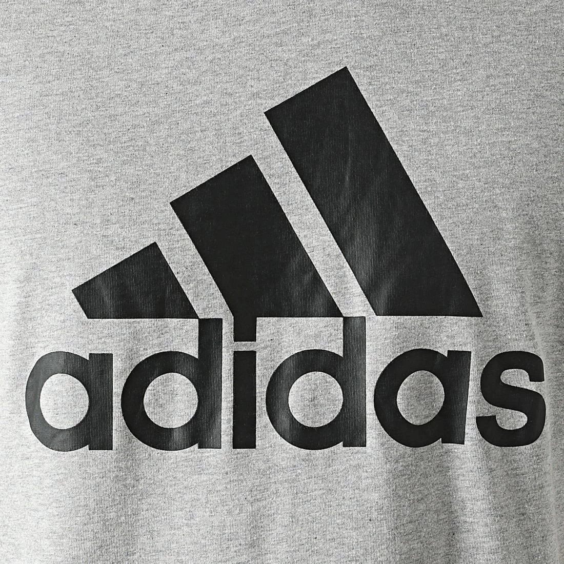 Coupon 🔔 Tee 👕 Shirt GK9123 Gris Chiné de Adidas Performance 🤩 4 Coupon 🔔 Tee 👕 Shirt GK9123 Gris Chiné de Adidas Performance 🤩 – Image 2