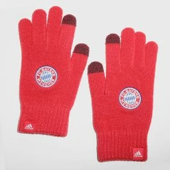 Sortie ⭐ Gants FC Bayern GU0051 Rouge de Adidas Performance 🌟