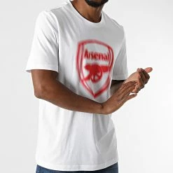Tout neuf 🥰 Tee 👕 Shirt Arsenal FC GR4198 Ecru de Adidas Performance 🤩 -Pas Cher adidas Magasin adidas 278376 GR4198 20210810T152203 03