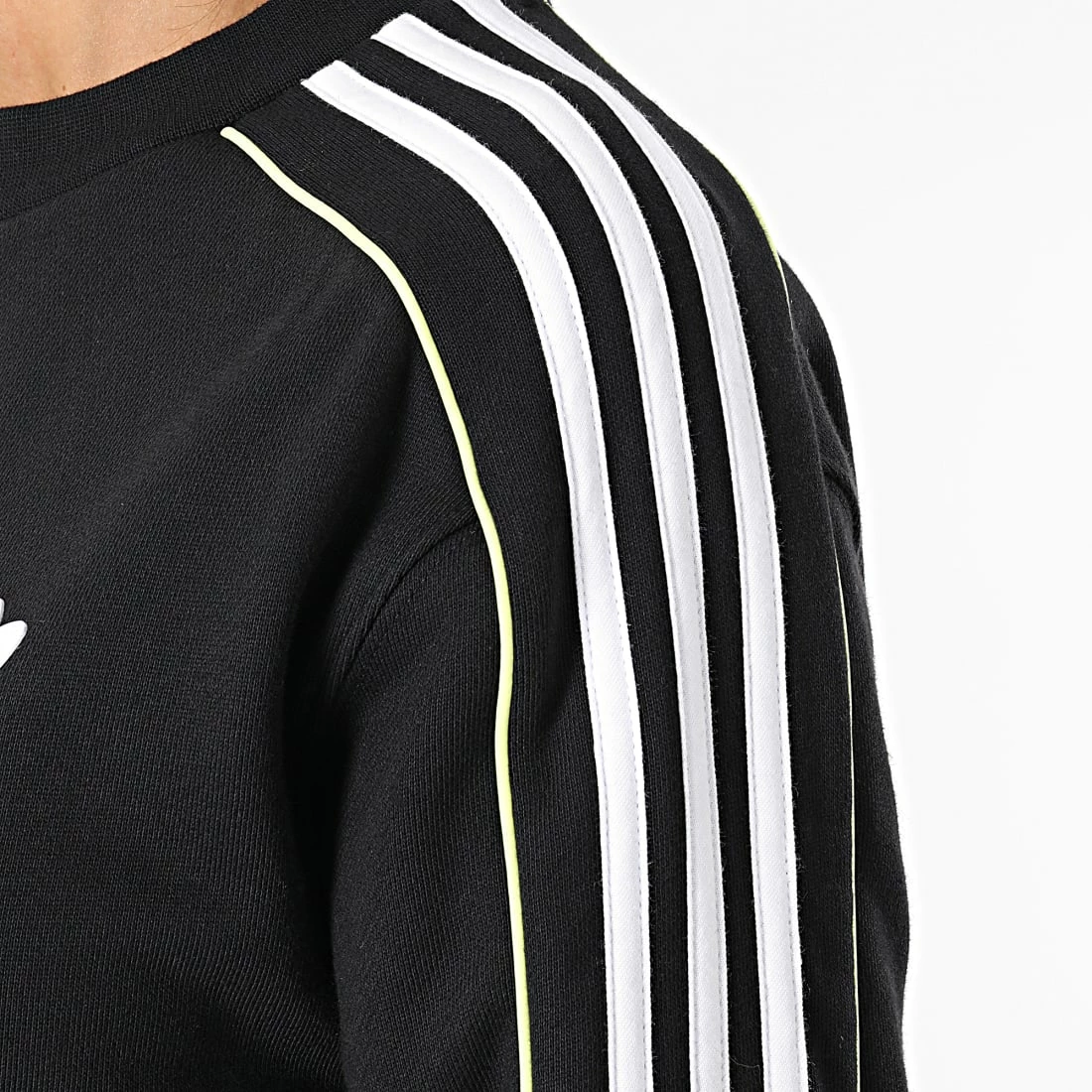 Le moins cher 😀 Sweat Crewneck Femme A Bandes H15826 Noir de Adidas Originals 🤩 6 Le moins cher 😀 Sweat Crewneck Femme A Bandes H15826 Noir de Adidas Originals 🤩 – Image 4