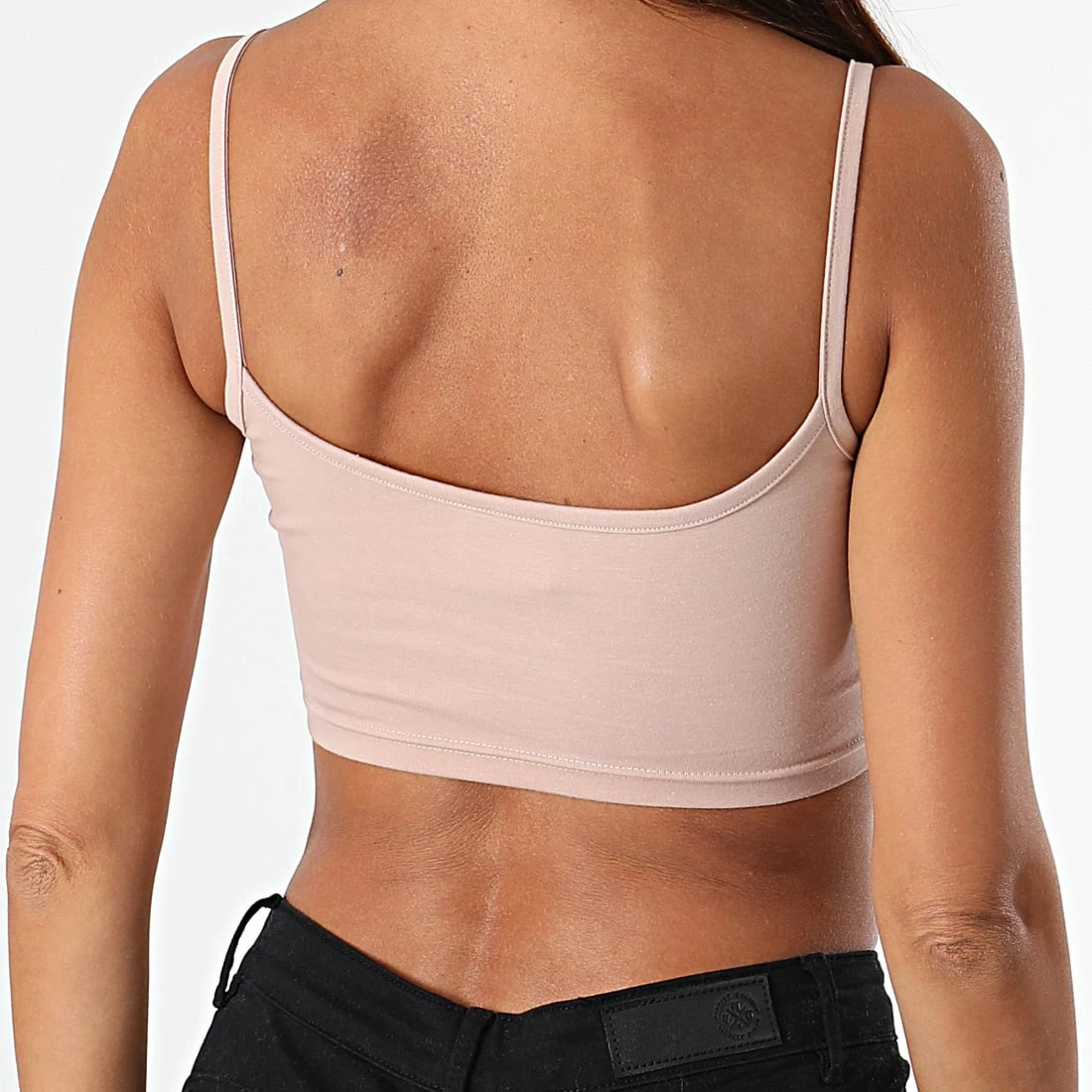 Remise 💯 Débardeur Crop Femme HF9194 Beige de Adidas Originals ✔️ 7 Remise 💯 Débardeur Crop Femme HF9194 Beige de Adidas Originals ✔️ – Image 6