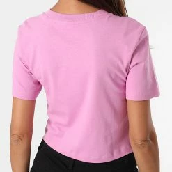 Remise 🧨 Tee 👚 Shirt Femme Crop Strass HF9199 Rose de Adidas Originals ⭐ -Pas Cher adidas Magasin adidas 281399 HF9199 20210903T105416 06