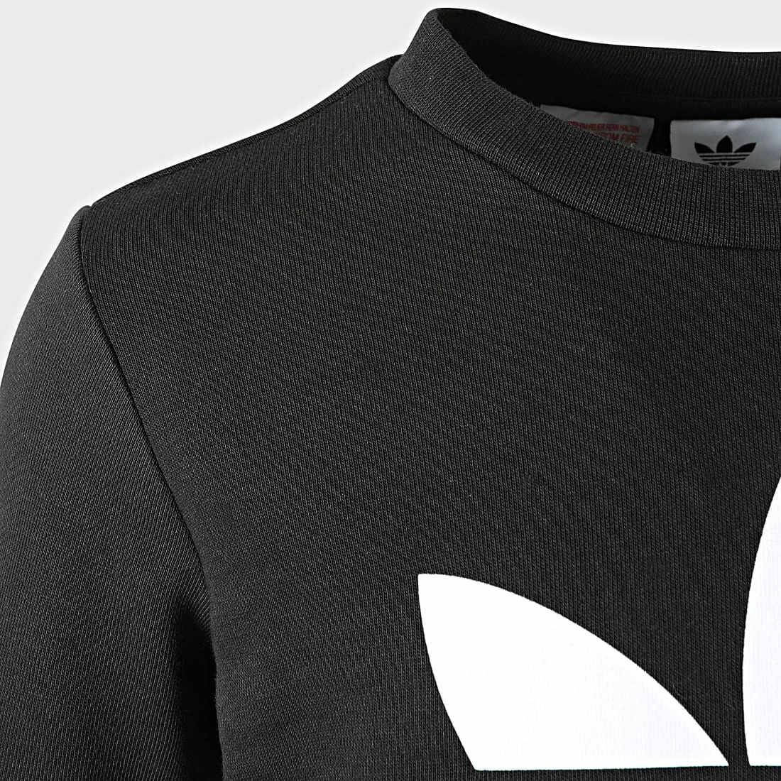 Acheter 🤩 Sweat Crewneck Enfant Trefoil ED7797 Noir de Adidas Originals 🎁 5 Acheter 🤩 Sweat Crewneck Enfant Trefoil ED7797 Noir de Adidas Originals 🎁 – Image 3
