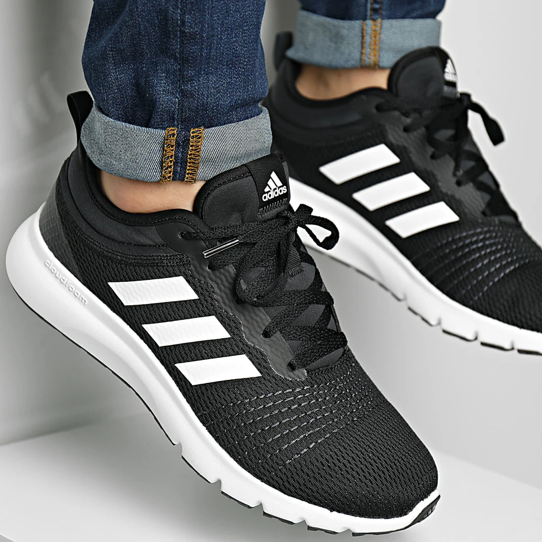 Budget ✔️ Baskets FluidUp H02001 Core Black Cloud White de Adidas Performance 🥰 3 Budget ✔️ Baskets FluidUp H02001 Core Black Cloud White de Adidas Performance 🥰