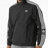 Budget 🔥 Veste Zippée A Bandes Lock Up H41391 Noir de Adidas Originals 🎁 -Pas Cher adidas Magasin adidas 288916 H41391 20211021T154508 01