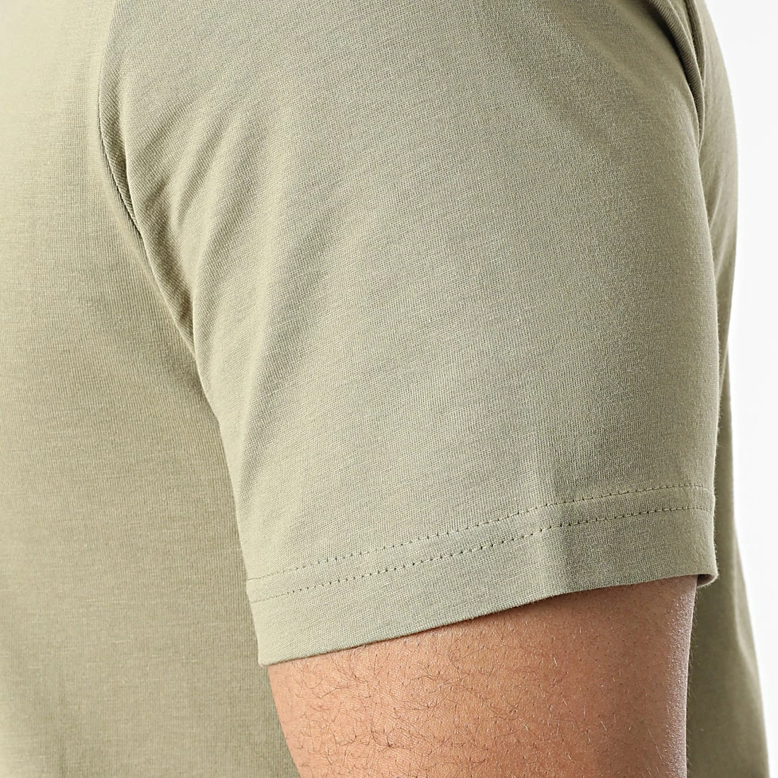 Nouveau 🥰 Tee 👚 Shirt Essential H34629 Vert Kaki de Adidas Originals 🎁 6 Nouveau 🥰 Tee 👚 Shirt Essential H34629 Vert Kaki de Adidas Originals 🎁 – Image 4