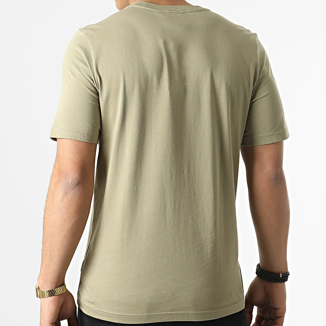 Nouveau 🥰 Tee 👚 Shirt Essential H34629 Vert Kaki de Adidas Originals 🎁 8 Nouveau 🥰 Tee 👚 Shirt Essential H34629 Vert Kaki de Adidas Originals 🎁 – Image 6