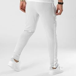 Meilleure affaire ✔️ Pantalon Jogging A Bandes GT6644 Gris Clair de Adidas Performance ⭐ -Pas Cher adidas Magasin adidas 290874 GT6644 20211105T145233 06