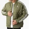 Sortie 😍 Veste Zippée Quilted H11435 Vert Kaki de Adidas Originals 🎉 -Pas Cher adidas Magasin adidas 292456 H11435 20211118T154857 01
