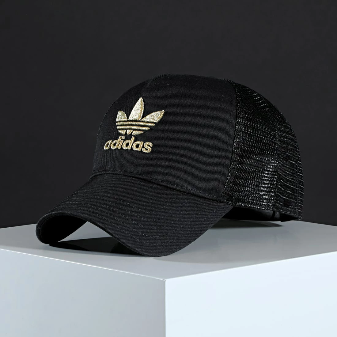 Top 10 ❤️ Casquette Trucker AC Gold FM1674 Noir Doré de Adidas Originals ❤️ 7 Top 10 ❤️ Casquette Trucker AC Gold FM1674 Noir Doré de Adidas Originals ❤️ – Image 5