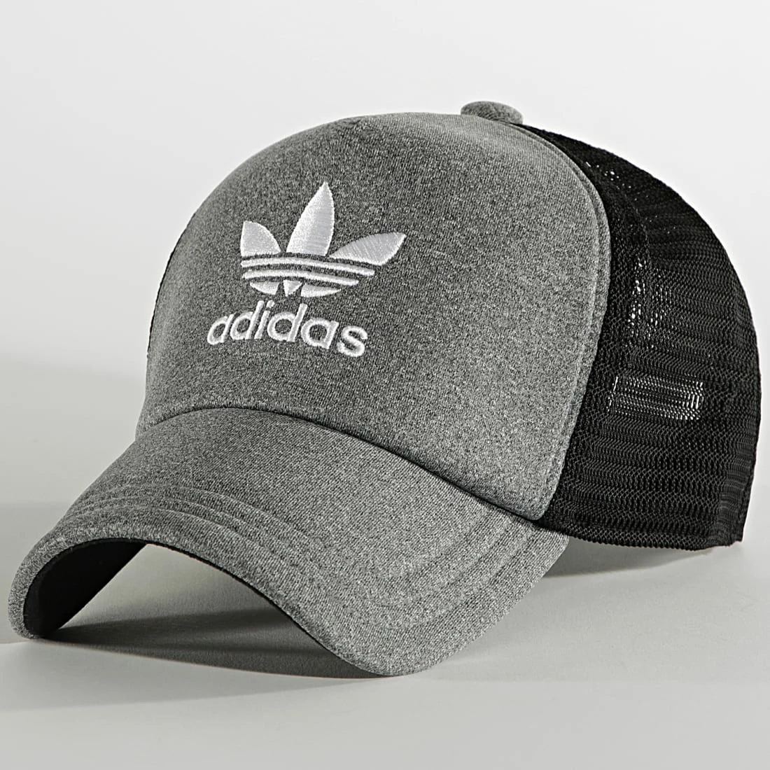 Bon marché 🎁 Casquette Trucker Curved HD9695 Gris Chiné Noir de Adidas Originals 🤩 3 Bon marché 🎁 Casquette Trucker Curved HD9695 Gris Chiné Noir de Adidas Originals 🤩