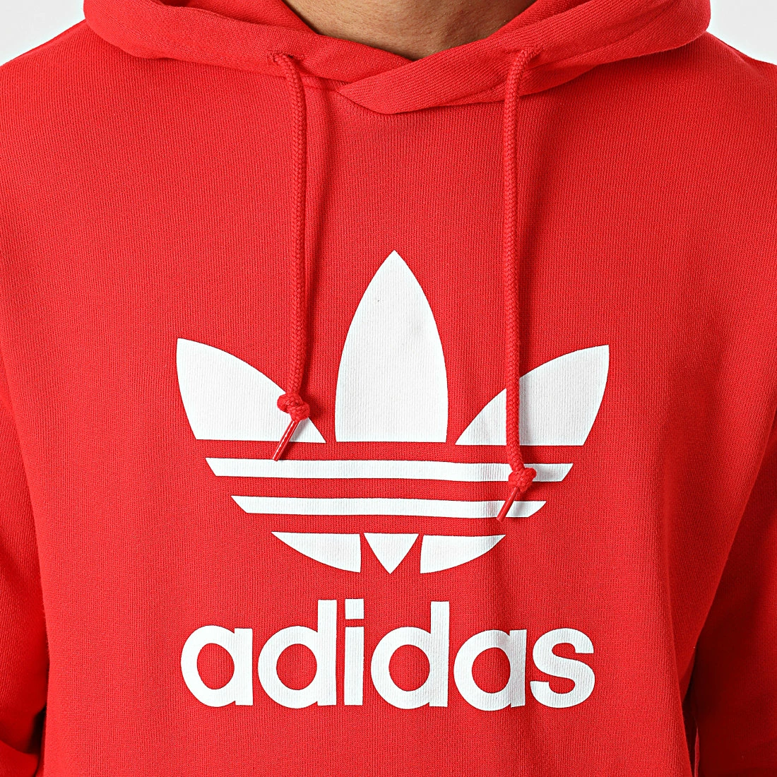 Top 10 💯 Sweat Capuche Trefoil HE9500 Rouge de Adidas Originals 🛒 4 Top 10 💯 Sweat Capuche Trefoil HE9500 Rouge de Adidas Originals 🛒 – Image 2