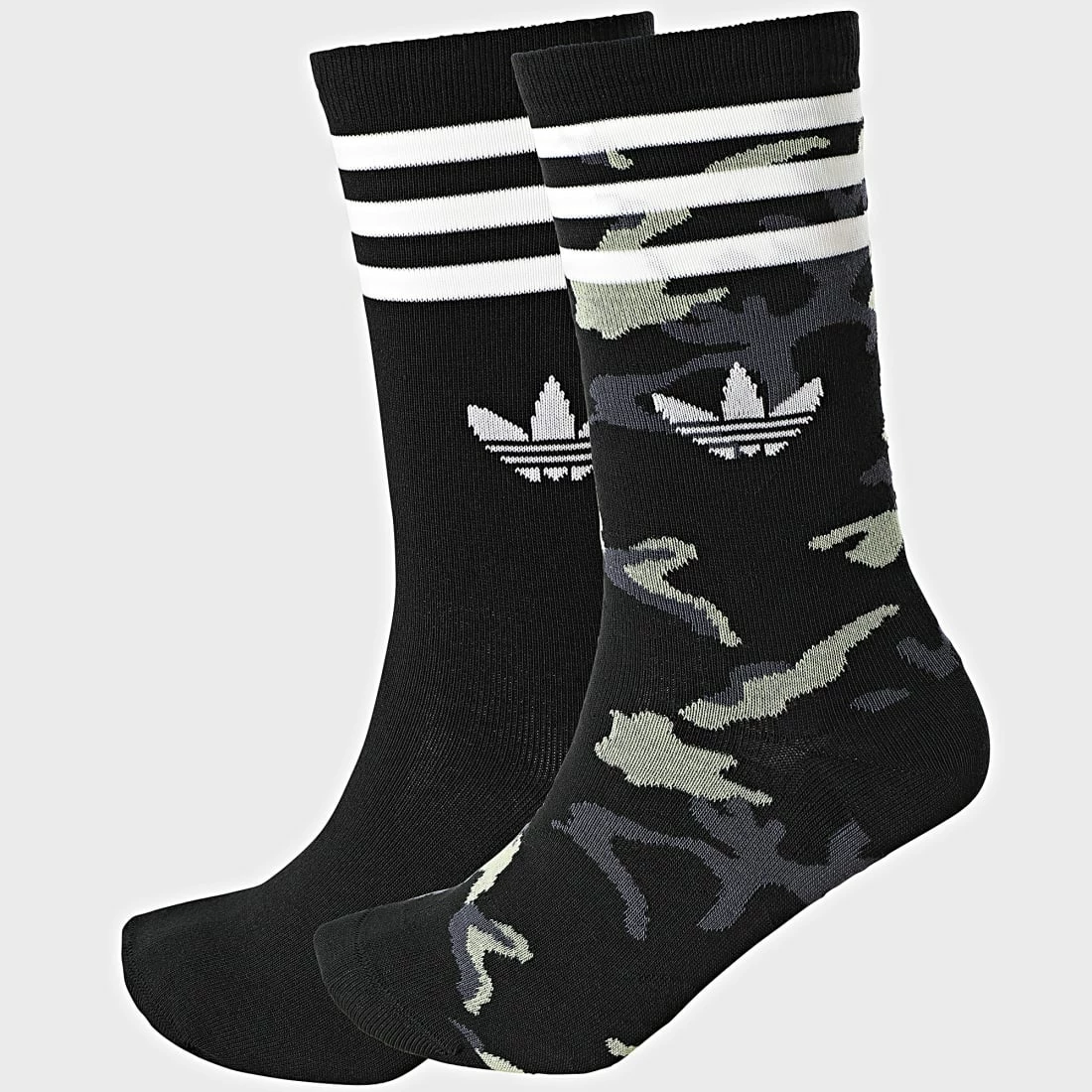 Remise 🔔 Lot De 2 Paires De Chaussettes Camouflage HC9533 Noir de Adidas Originals 🎉 3 Remise 🔔 Lot De 2 Paires De Chaussettes Camouflage HC9533 Noir de Adidas Originals 🎉