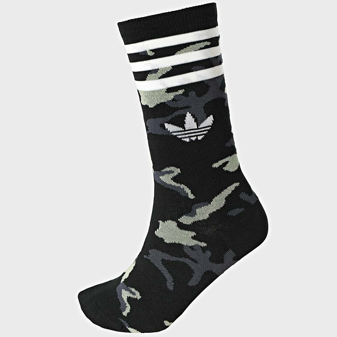 Remise 🔔 Lot De 2 Paires De Chaussettes Camouflage HC9533 Noir de Adidas Originals 🎉 4 Remise 🔔 Lot De 2 Paires De Chaussettes Camouflage HC9533 Noir de Adidas Originals 🎉 – Image 2