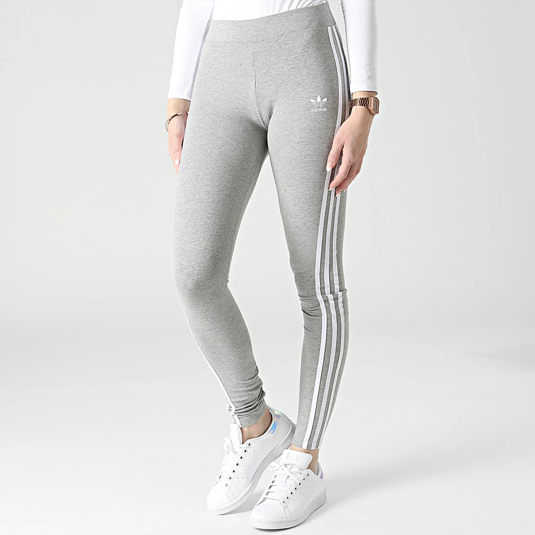 Top 10 ✔️ Legging Femme A Bandes 3 Stripes HD2349 Gris Chiné de Adidas Originals 💯 3 Top 10 ✔️ Legging Femme A Bandes 3 Stripes HD2349 Gris Chiné de Adidas Originals 💯