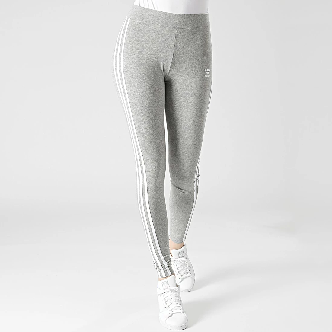 Top 10 ✔️ Legging Femme A Bandes 3 Stripes HD2349 Gris Chiné de Adidas Originals 💯 7 Top 10 ✔️ Legging Femme A Bandes 3 Stripes HD2349 Gris Chiné de Adidas Originals 💯 – Image 5