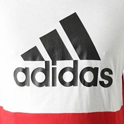 Nouveau ⭐ Tee 👕 Shirt CB HE4330 Rouge Blanc de Adidas Performance 🎉 -Pas Cher adidas Magasin adidas 294037 HE4330 20211209T154701 02
