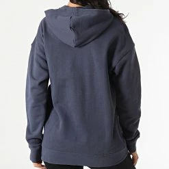 Vente flash 🛒 Sweat Capuche Femme Trefoil HE6951 Bleu Marine de Adidas Originals 💯 -Pas Cher adidas Magasin adidas 294109 HE6951 20211221T161912 06