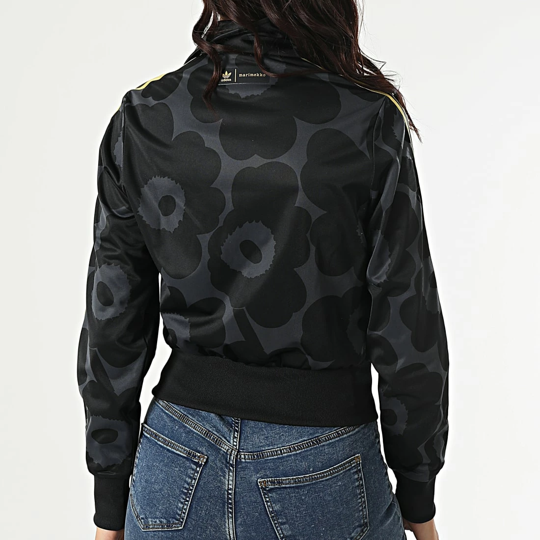 Grosses soldes ✨ Veste Zippée Femme A Bandes Marimekko Firebird H20410 Noir Gris Doré de Adidas Originals 😍 8 Grosses soldes ✨ Veste Zippée Femme A Bandes Marimekko Firebird H20410 Noir Gris Doré de Adidas Originals 😍 – Image 6