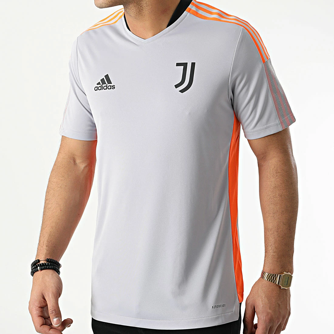 Meilleure affaire ⌛ Tee 👚 Shirt De Sport Juventus H67122 Gris Orange de Adidas Performance 😉 3 Meilleure affaire ⌛ Tee 👚 Shirt De Sport Juventus H67122 Gris Orange de Adidas Performance 😉