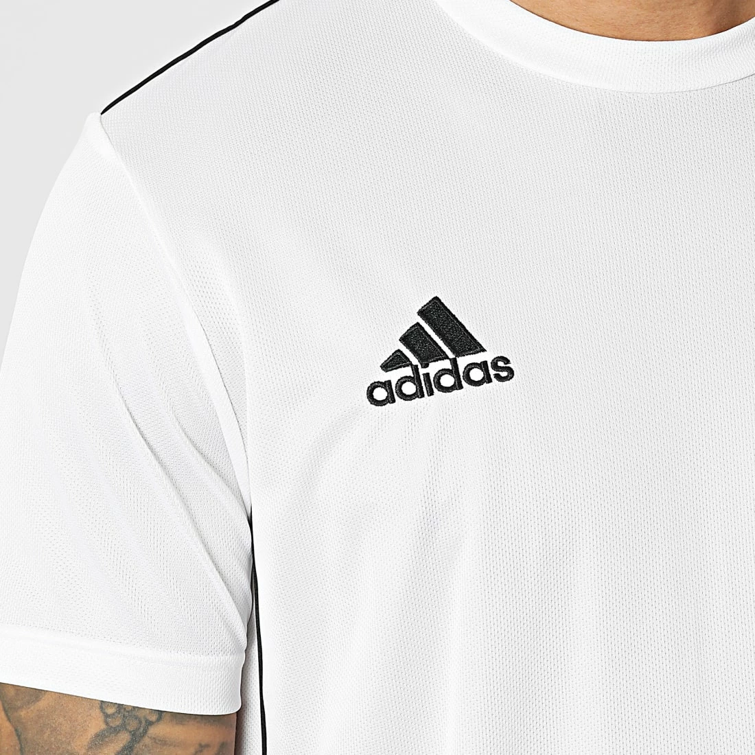 Grosses soldes 🧨 Tee 👕 Shirt De Sport CV3453 Blanc de Adidas Performance 🎁 4 Grosses soldes 🧨 Tee 👕 Shirt De Sport CV3453 Blanc de Adidas Performance 🎁 – Image 2