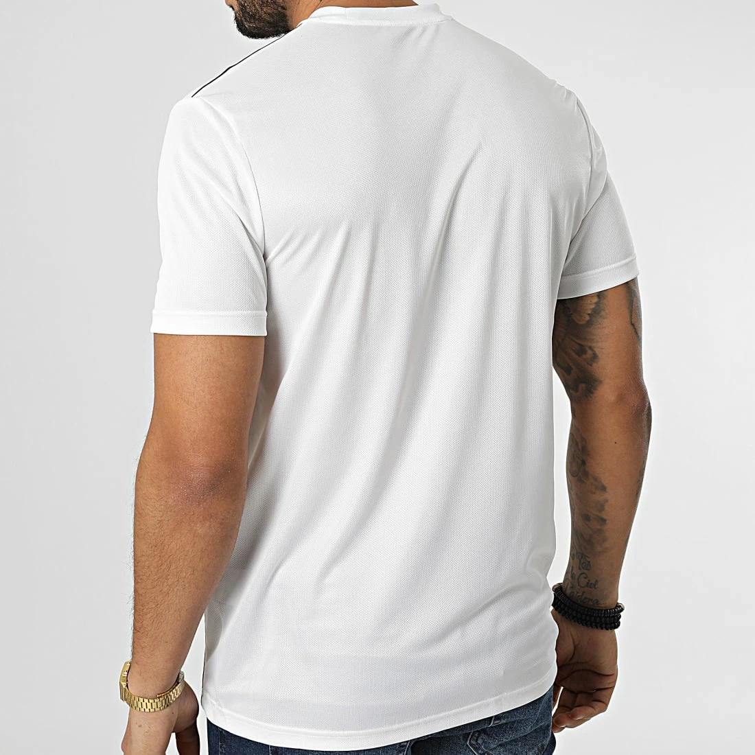 Grosses soldes 🧨 Tee 👕 Shirt De Sport CV3453 Blanc de Adidas Performance 🎁 8 Grosses soldes 🧨 Tee 👕 Shirt De Sport CV3453 Blanc de Adidas Performance 🎁 – Image 6