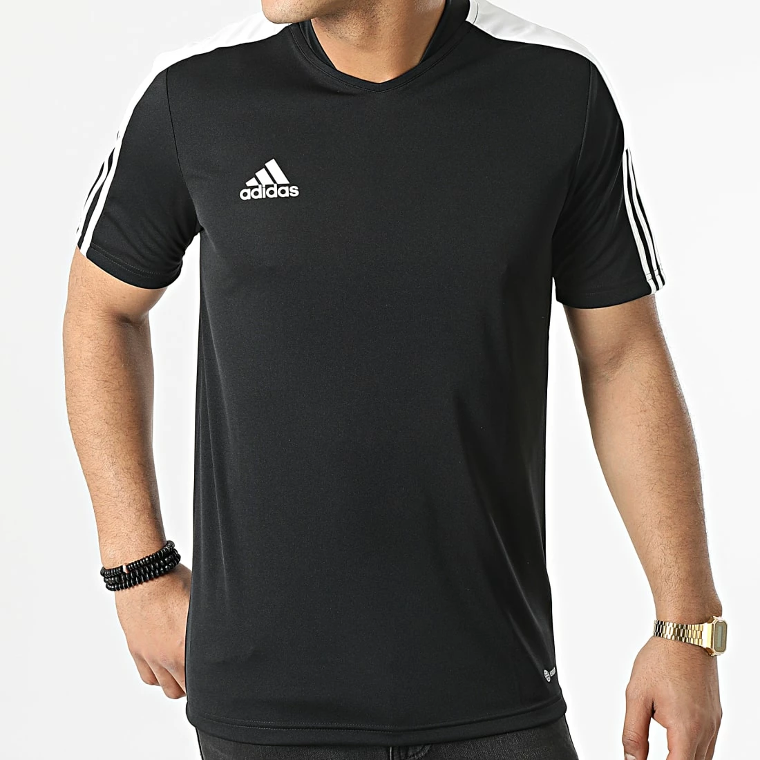 De gros ✔️ Tee 👚 Shirt H60006 Noir de Adidas Performance 😍 5 De gros ✔️ Tee 👚 Shirt H60006 Noir de Adidas Performance 😍 – Image 3