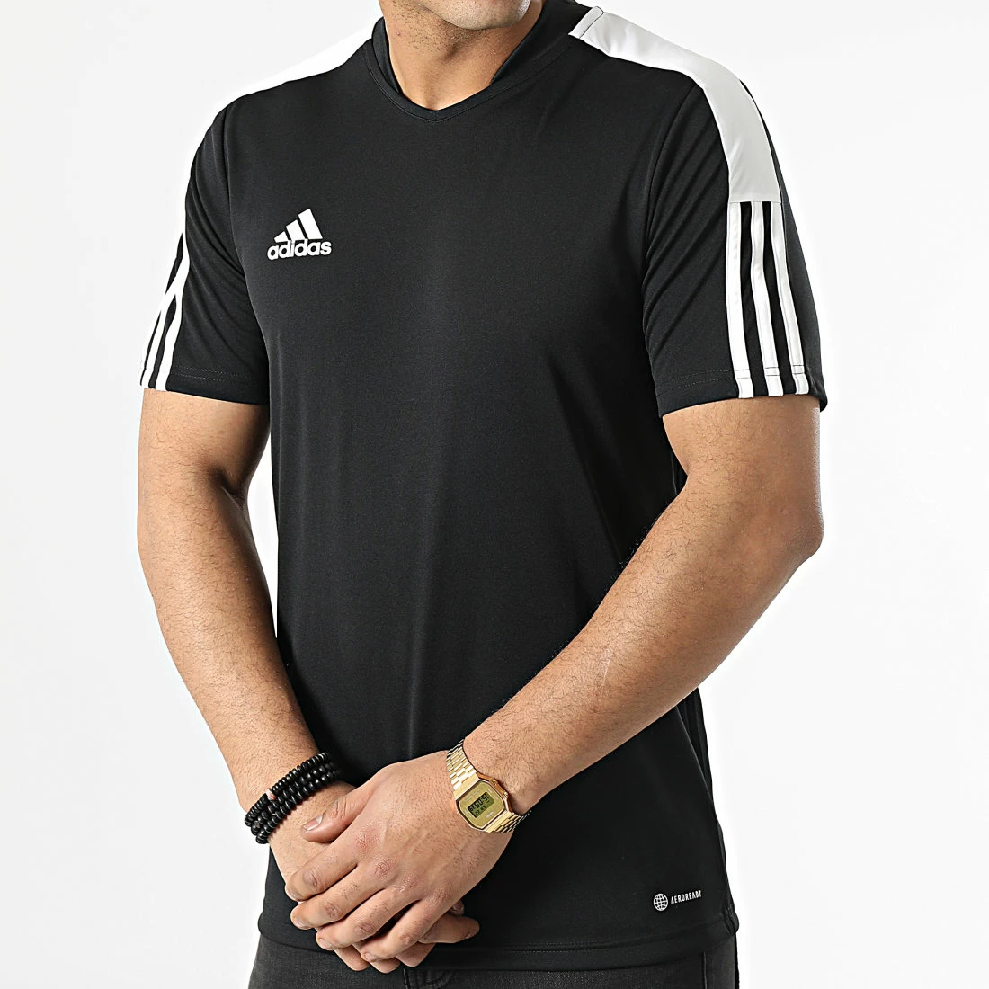 De gros ✔️ Tee 👚 Shirt H60006 Noir de Adidas Performance 😍 7 De gros ✔️ Tee 👚 Shirt H60006 Noir de Adidas Performance 😍 – Image 5