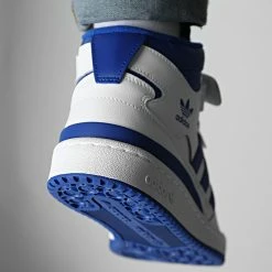 Meilleure vente 🎁 Baskets Montantes Forum Mid FY4976 Footwear White Royal Blue de Adidas Originals 🎉 -Pas Cher adidas Magasin adidas 295347 FY4976 20211227T155418 04